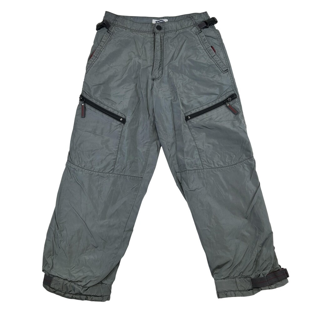 Vintage Old Navy Pants Mens 30x27 Parachute Cargo Utility Lined Industrial Y2K